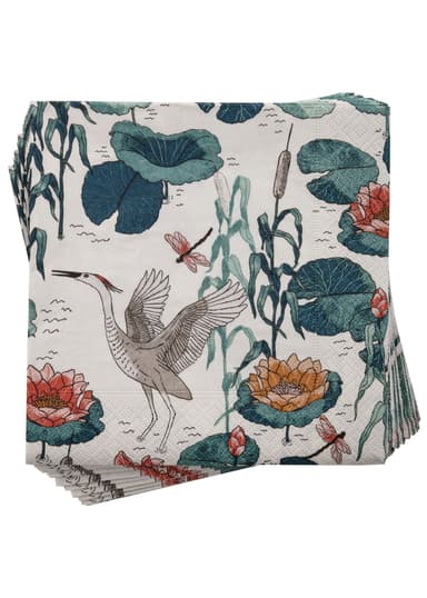 SOFIA Papirservietter i 20-pakning - Beige 1 - Indiska