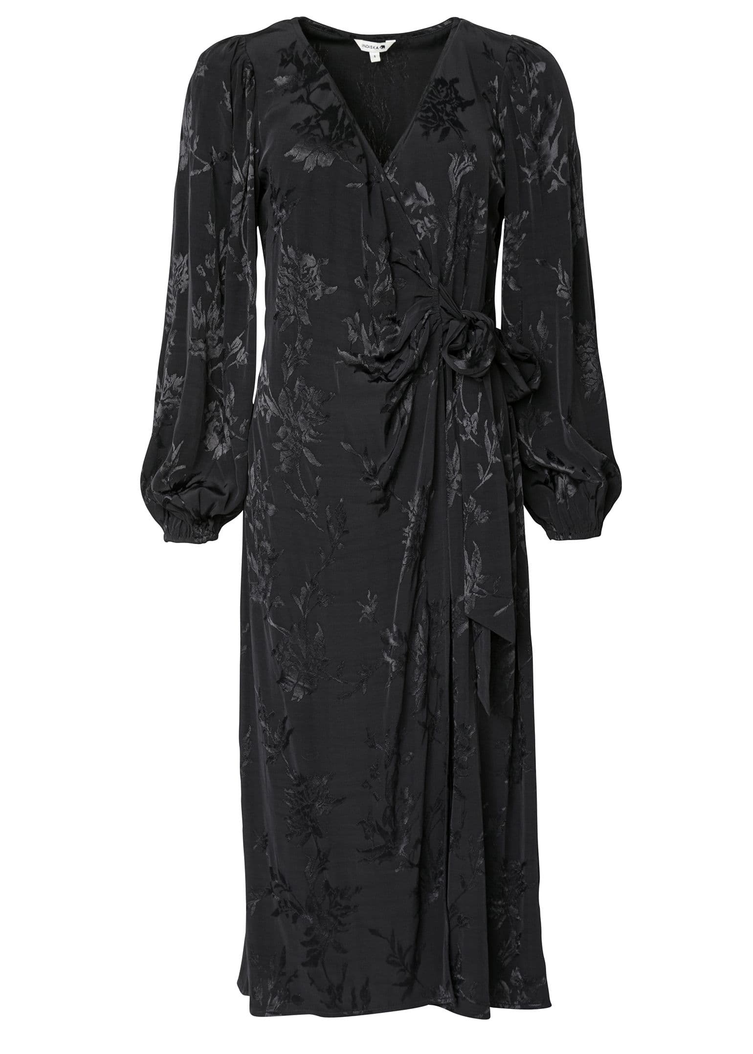 Raina dress jaquard - Black