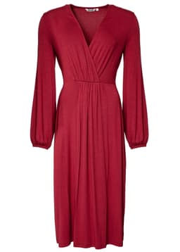 ARIANNE DRESS - BURGUNDY