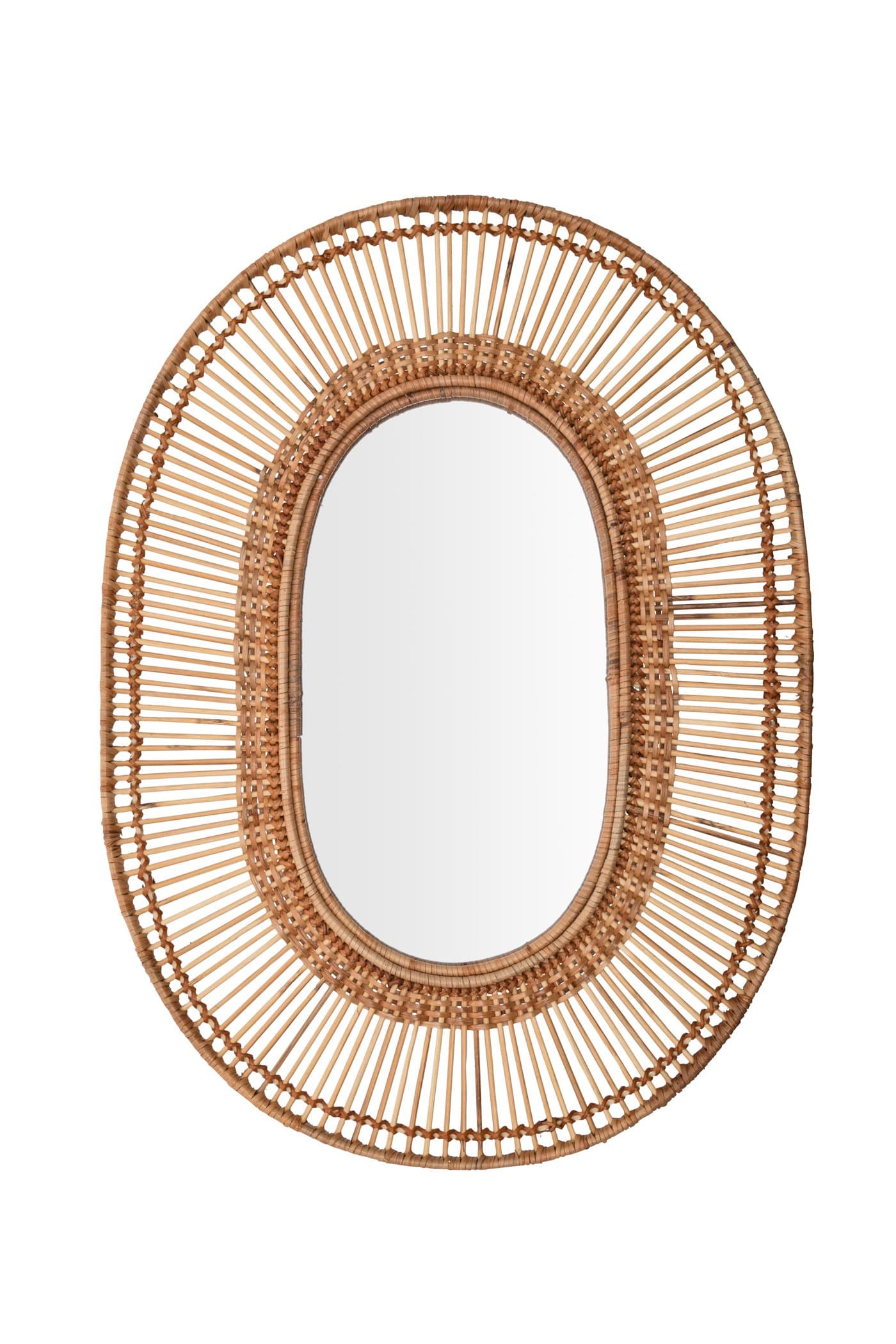 Amita Bamboo Mirror - NATURAL