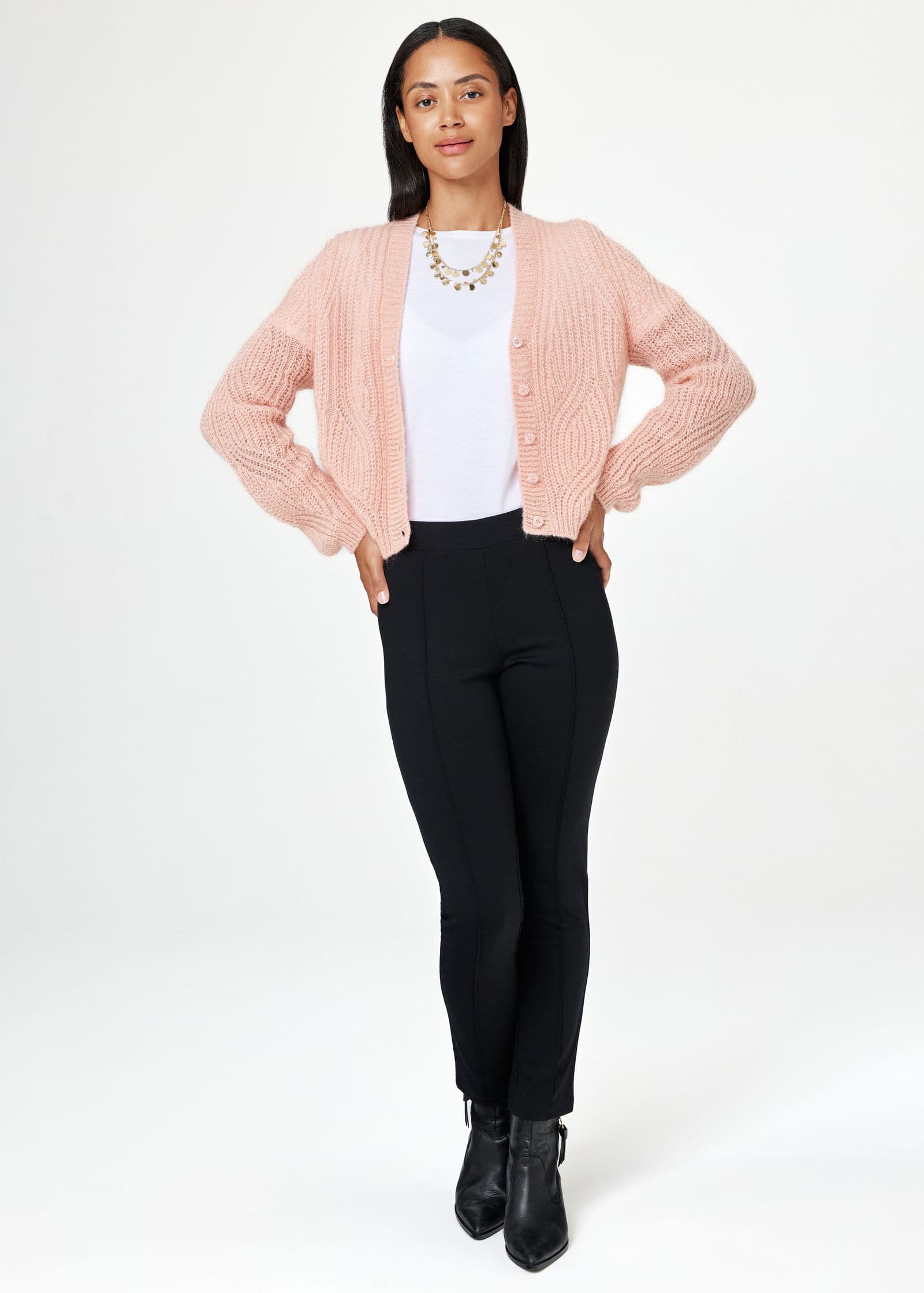 Valentina cardigan - Lightpink