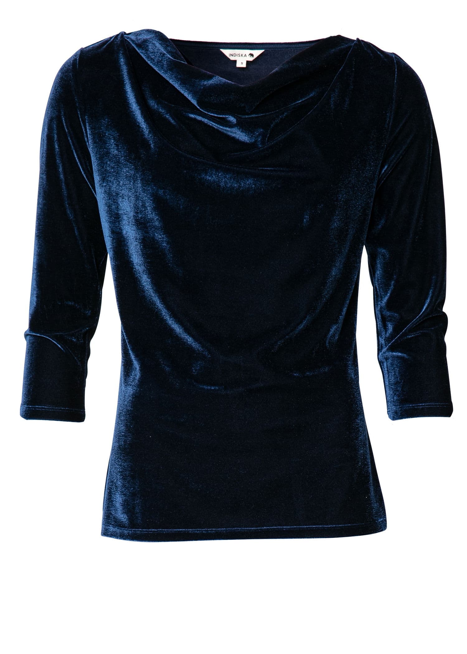 Laila velour - BLUE