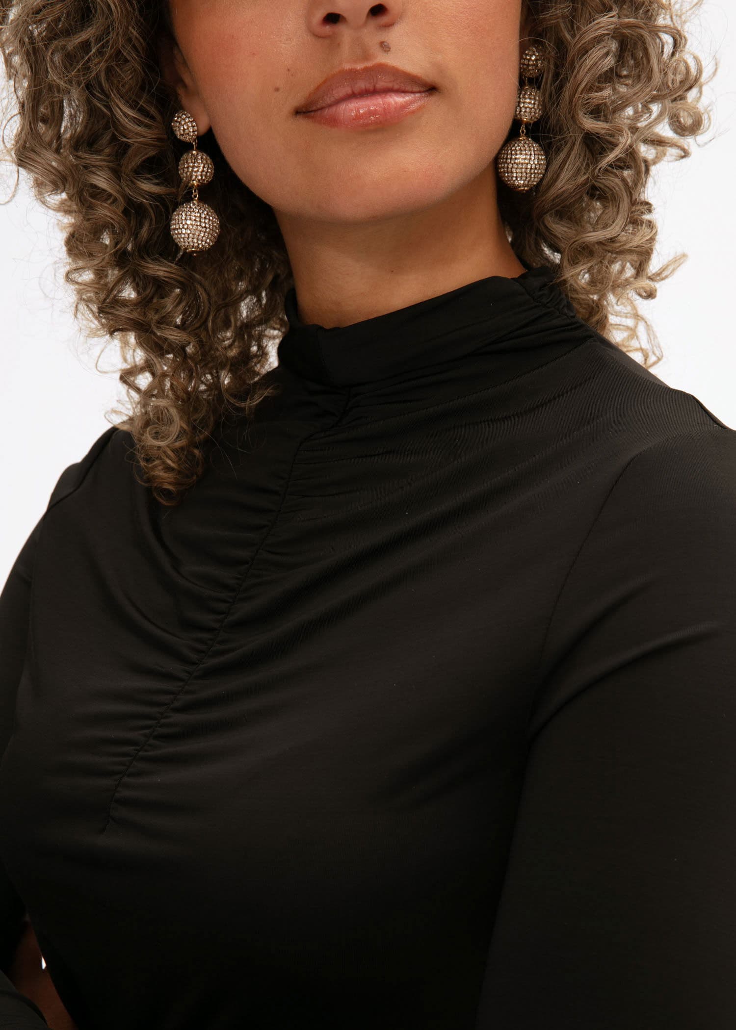 Nessa top - Black