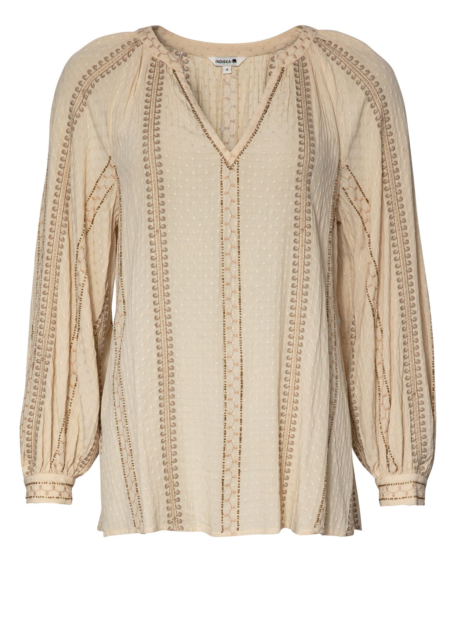 Taytum blouse - BEIGE