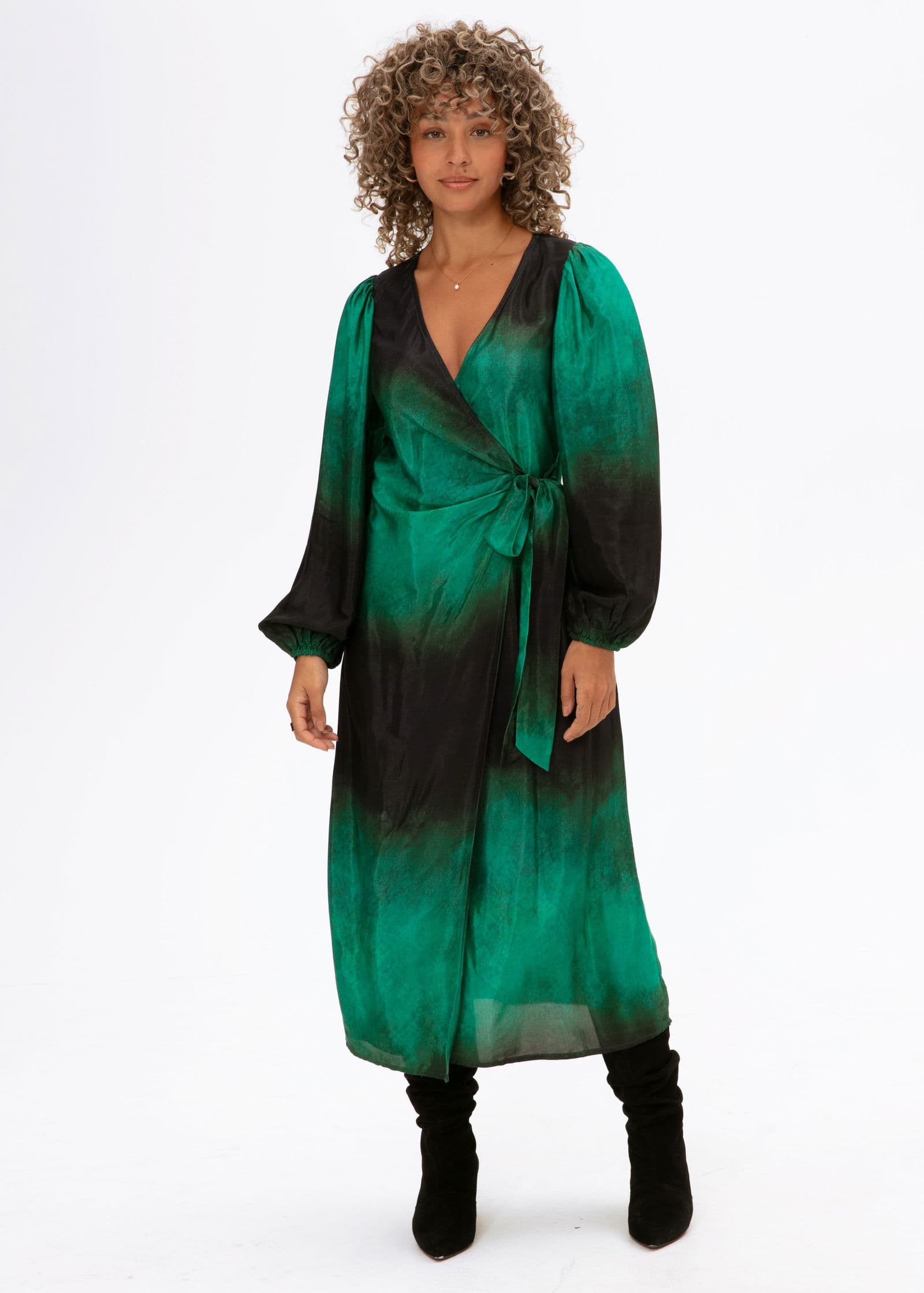 Raina dress - GREEN