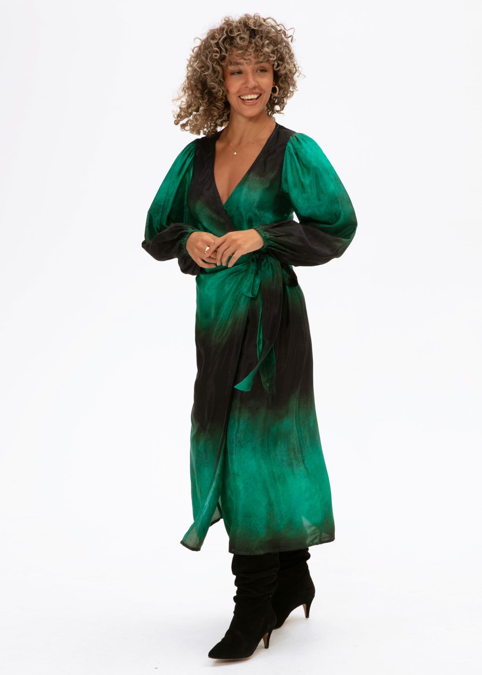 Raina dress - GREEN