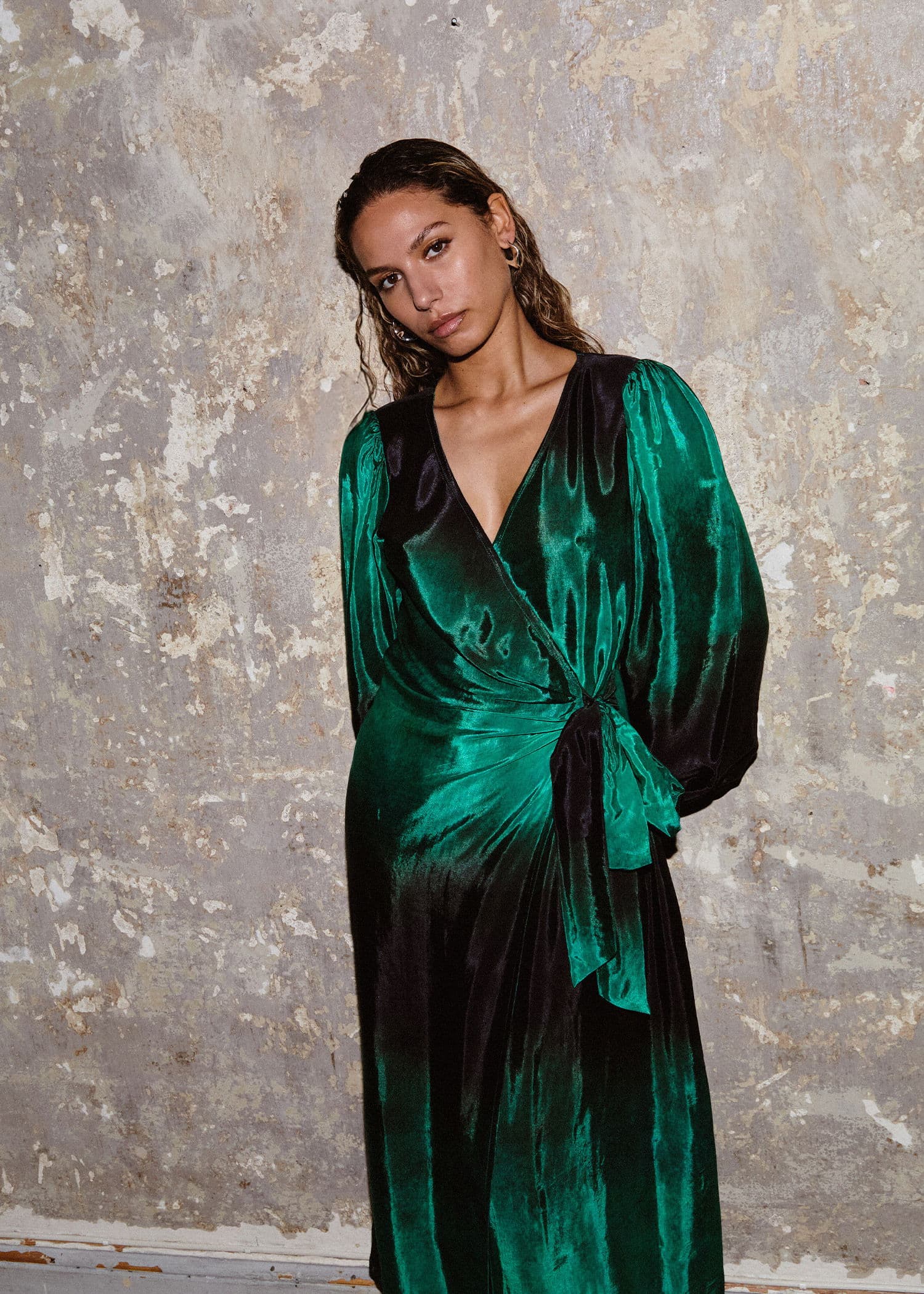 Raina dress - GREEN