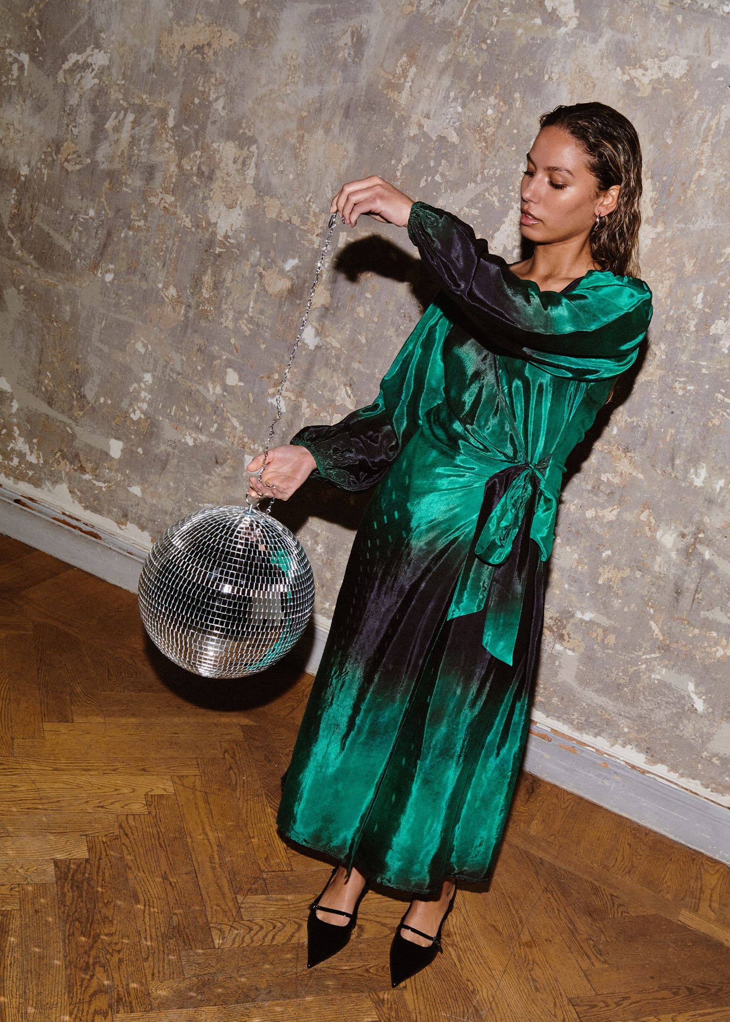 Raina dress - GREEN