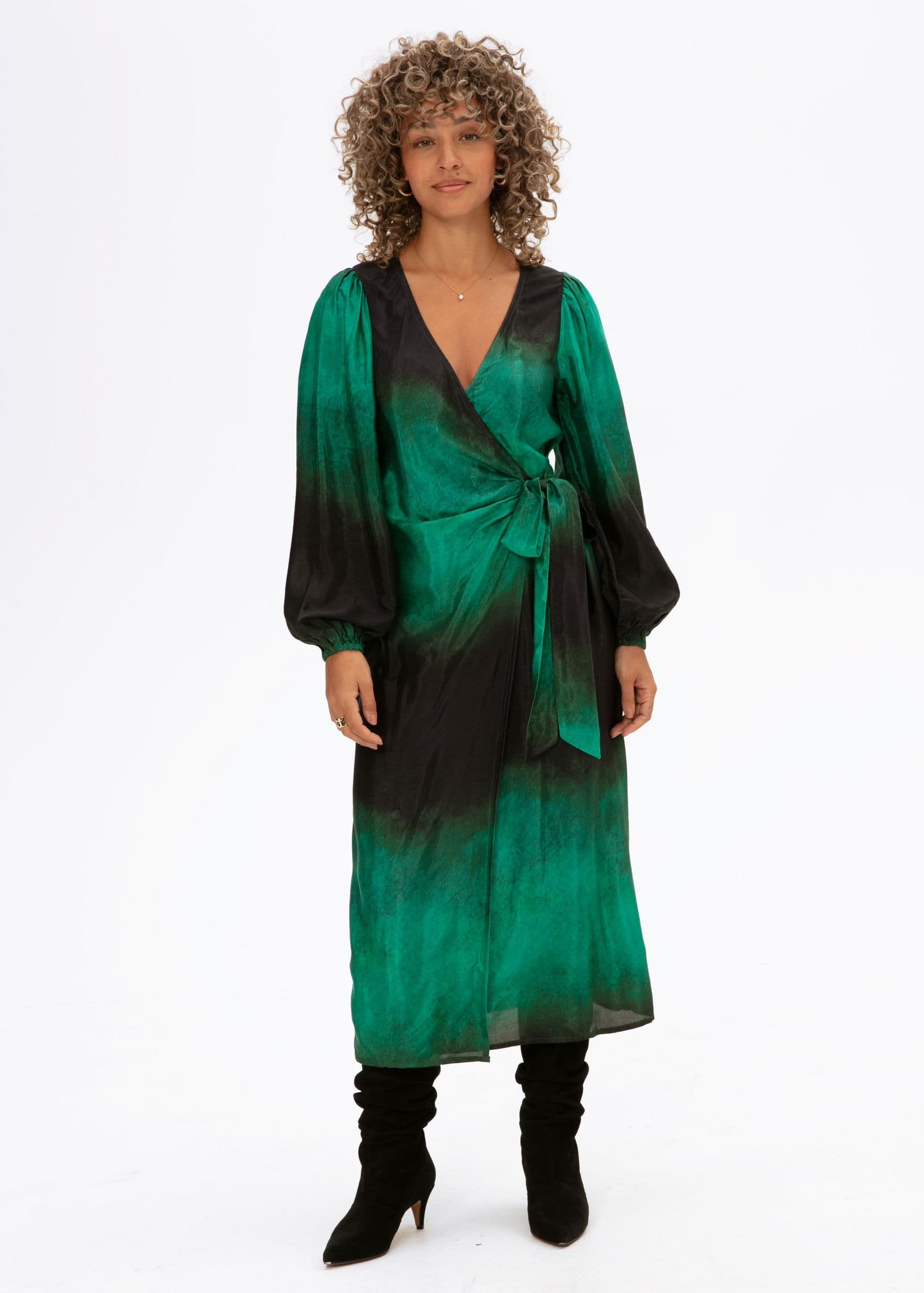 Raina dress - GREEN