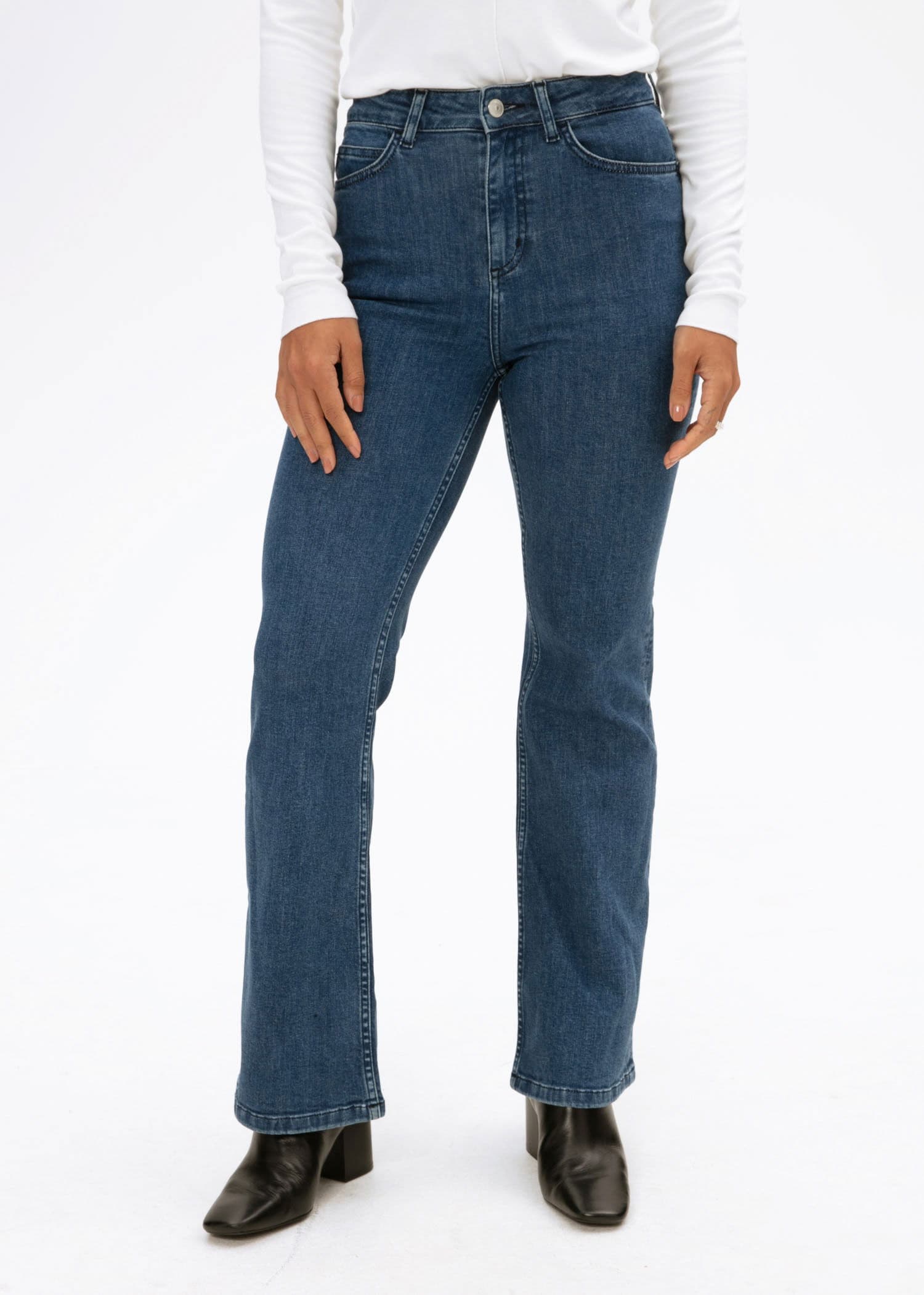 LOTTI DENIM PANT - BLUE