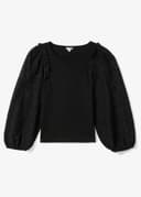 JOSEPHINE TOP ECOM - Black