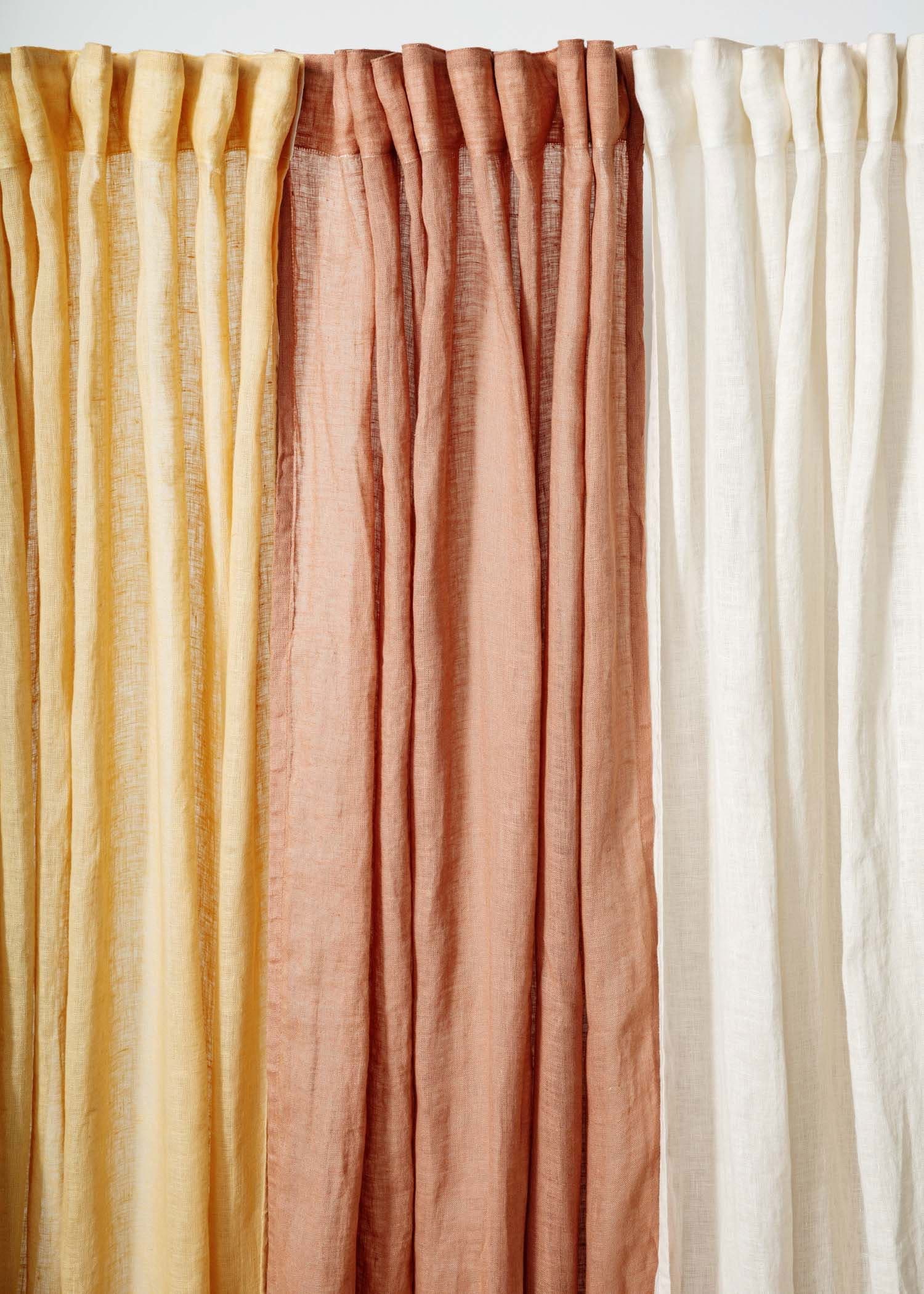 Lin Curtain - DUSTYPINK