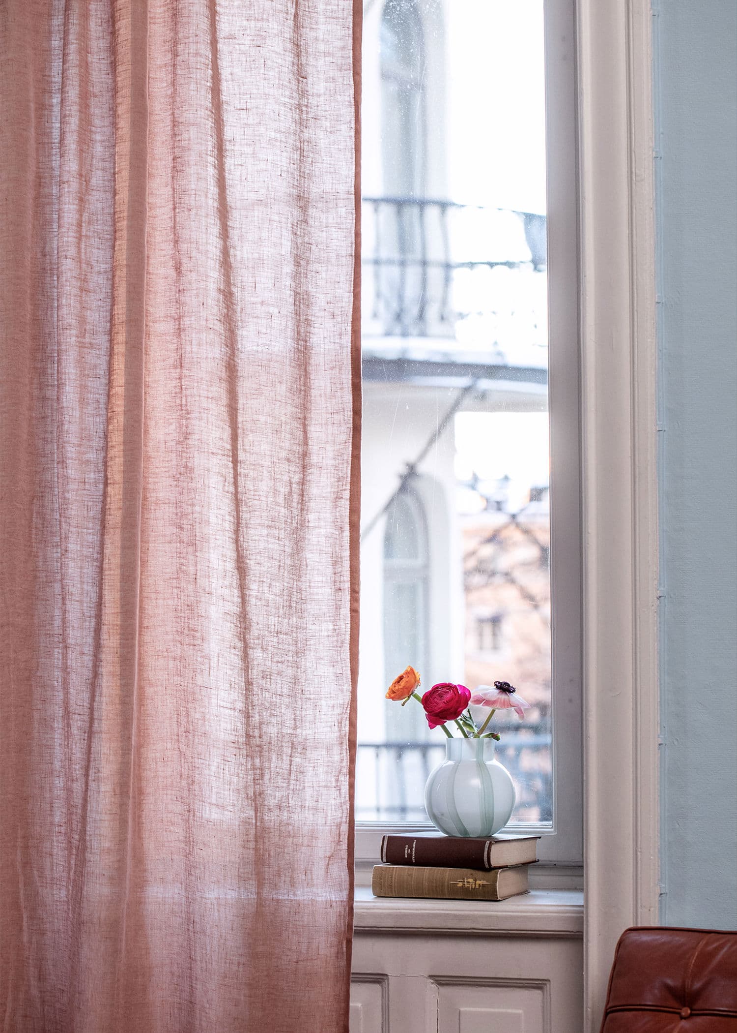 Lin Curtain - DUSTYPINK
