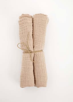 Minni Napkin 2p - GreyPink 