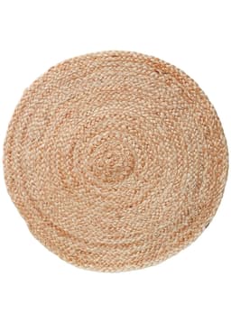 JUTE ROUND PLACEMAT - NATURAL