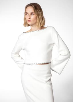 Isabella top - WHITE