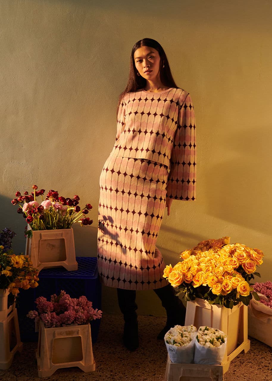 THEA SKIRT - PINK