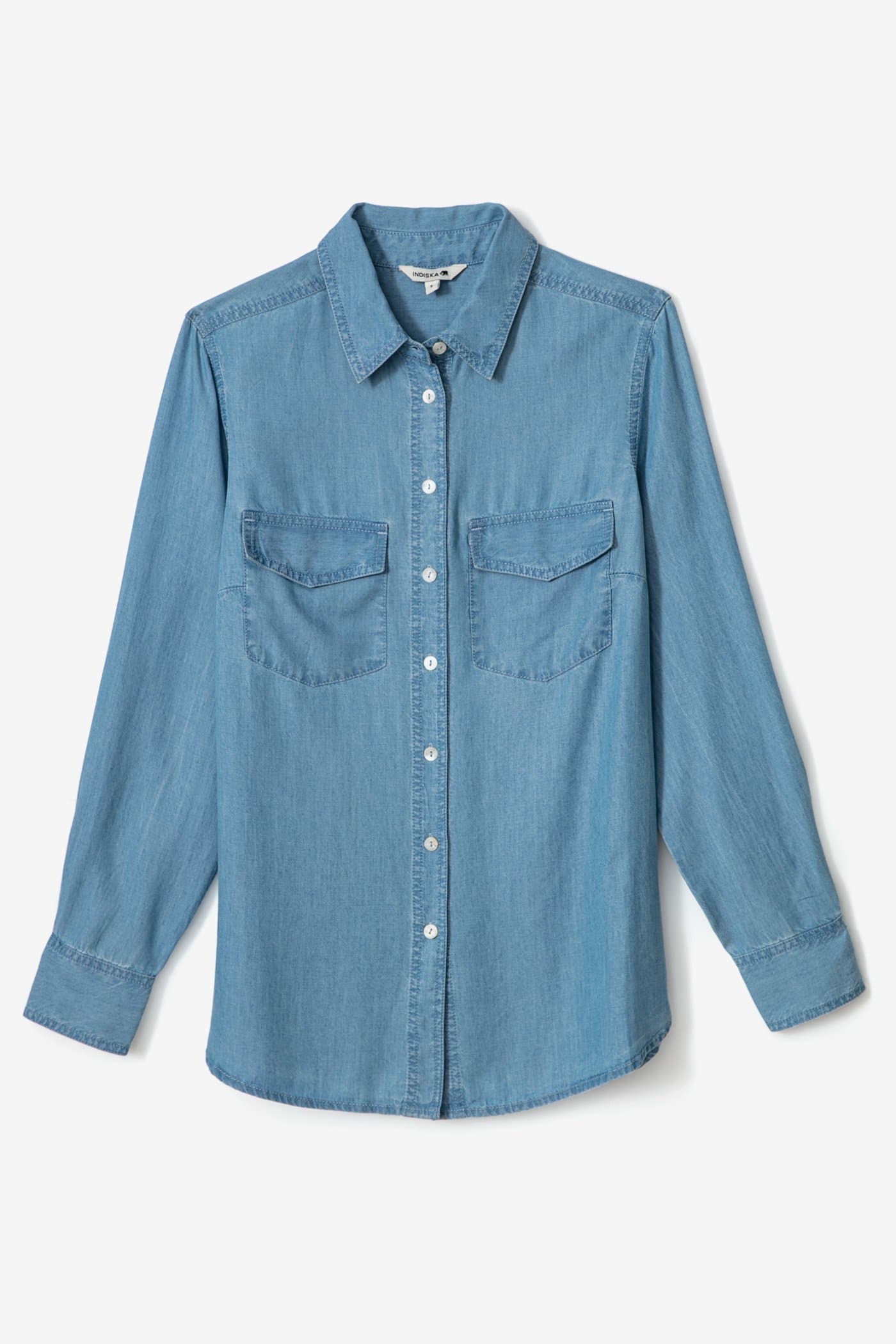 KIENNA SHIRT - Lightblue 