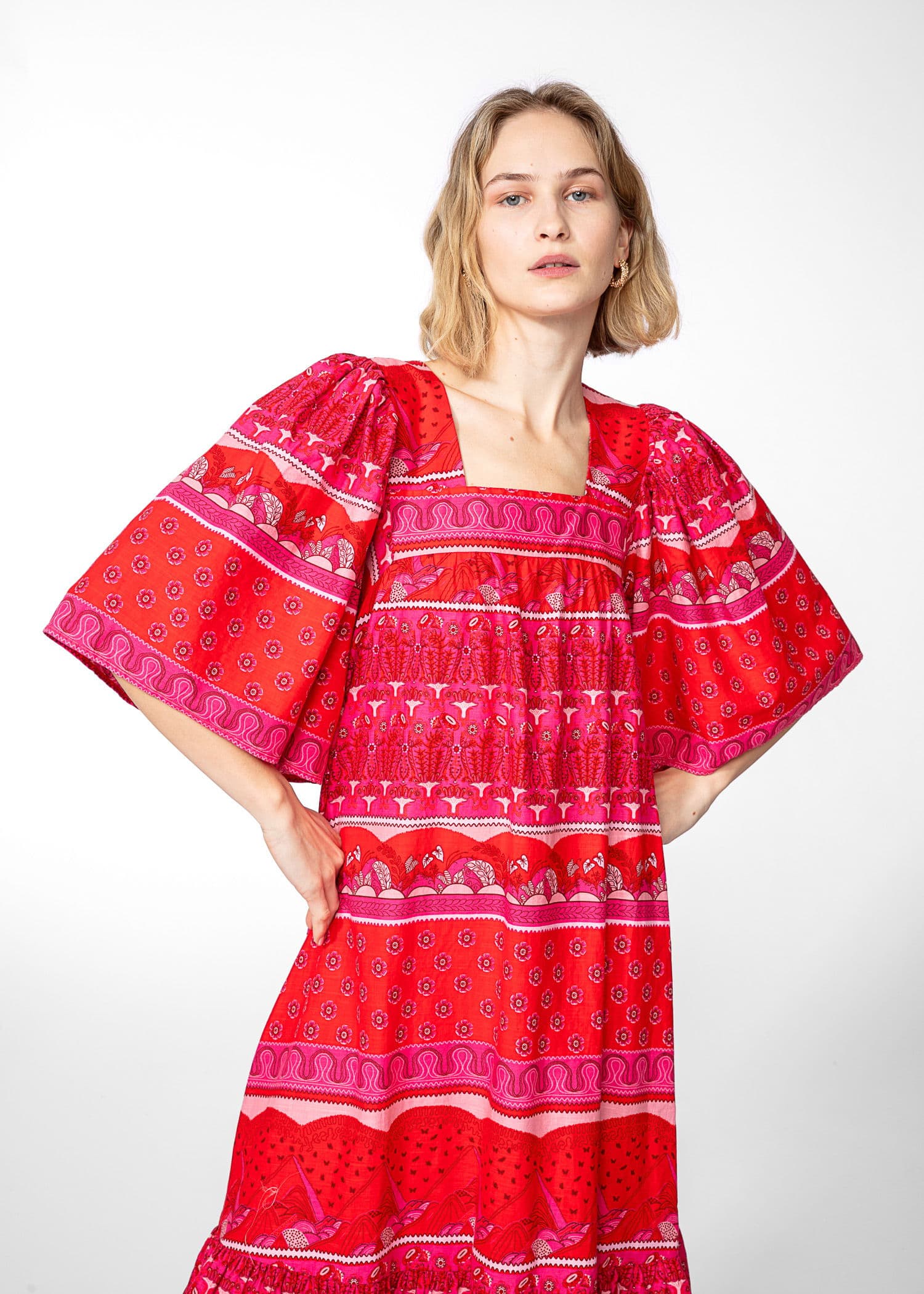 Khalo dress - RED