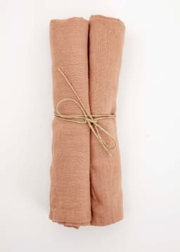 Lin Napkin 2p - DUSTYPINK
