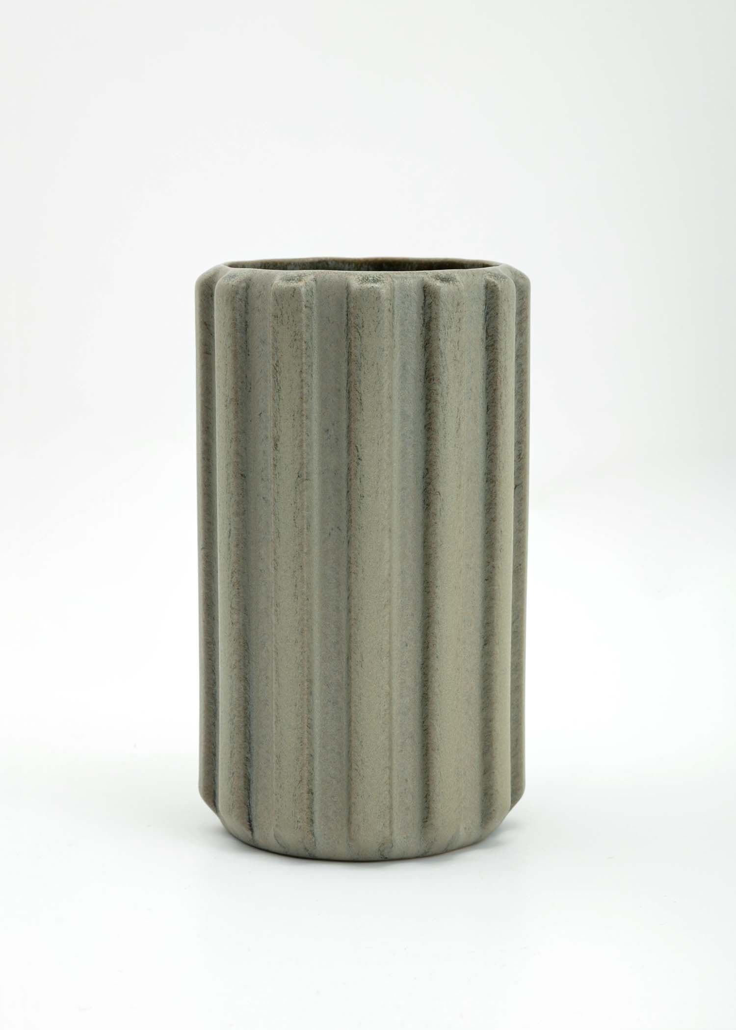 STELLA VASE - DKGREEN
