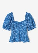 PERLA TOP - BLUE