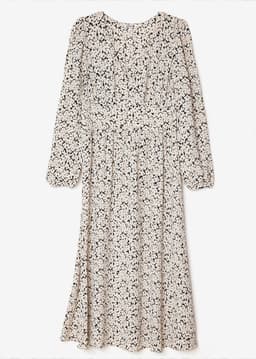 ZUDORA LS DRESS - BLACKWHITE