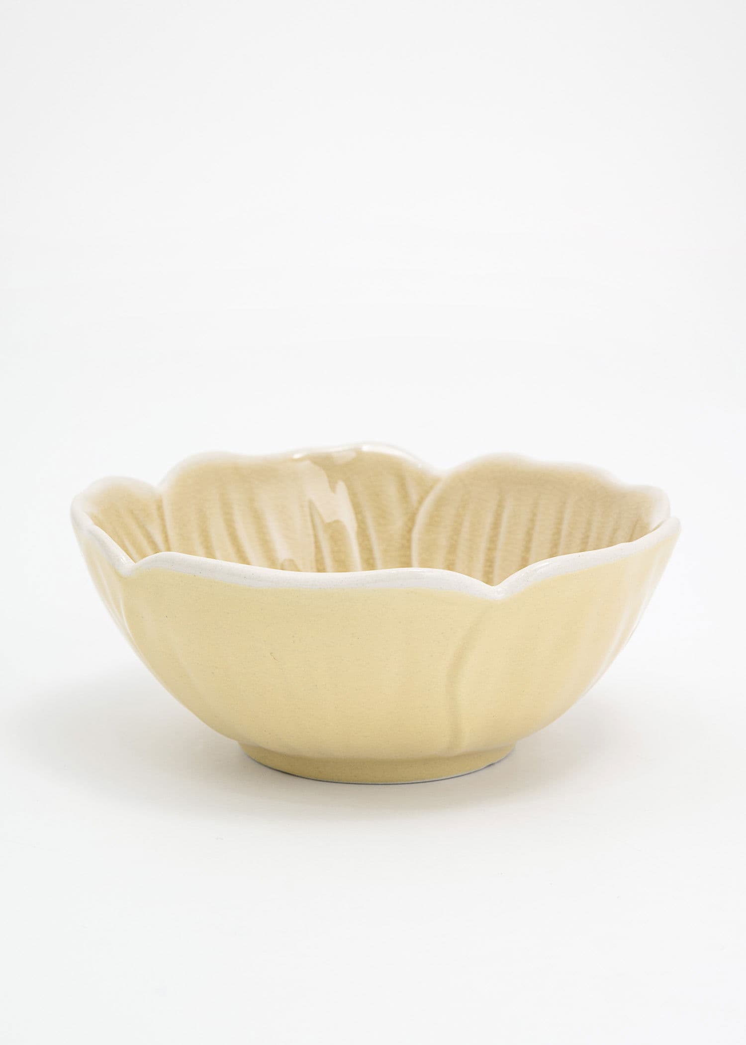 FLOWER BOWL - BEIGE