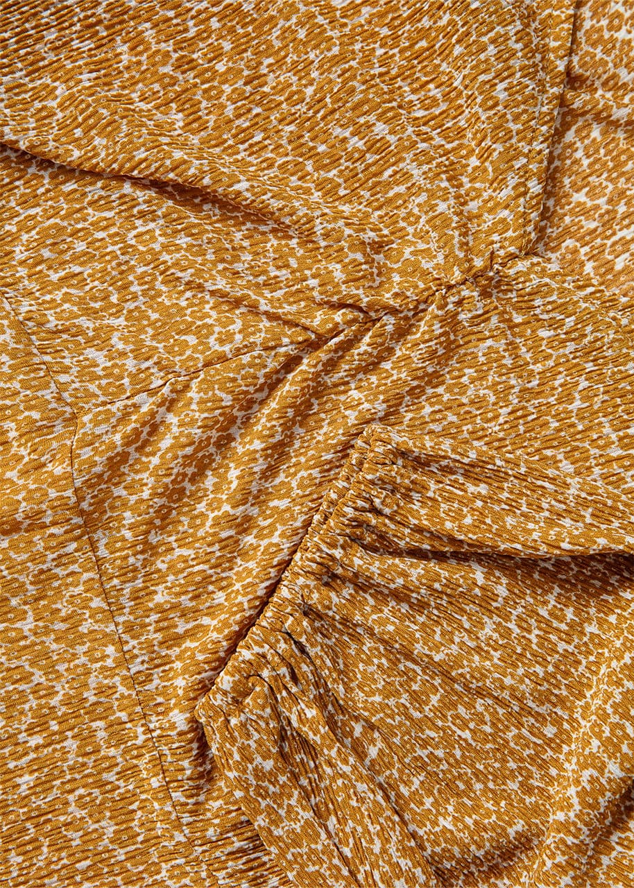 IKA DRESS - BROWN