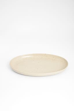 MATHILDA SERVING TRAY - CREMESPECKLED