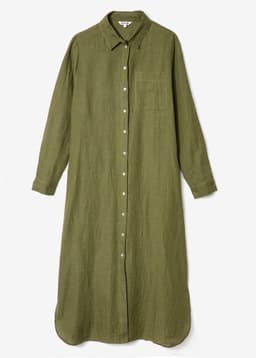 DIANA LONG SHIRT - KhakiGreen