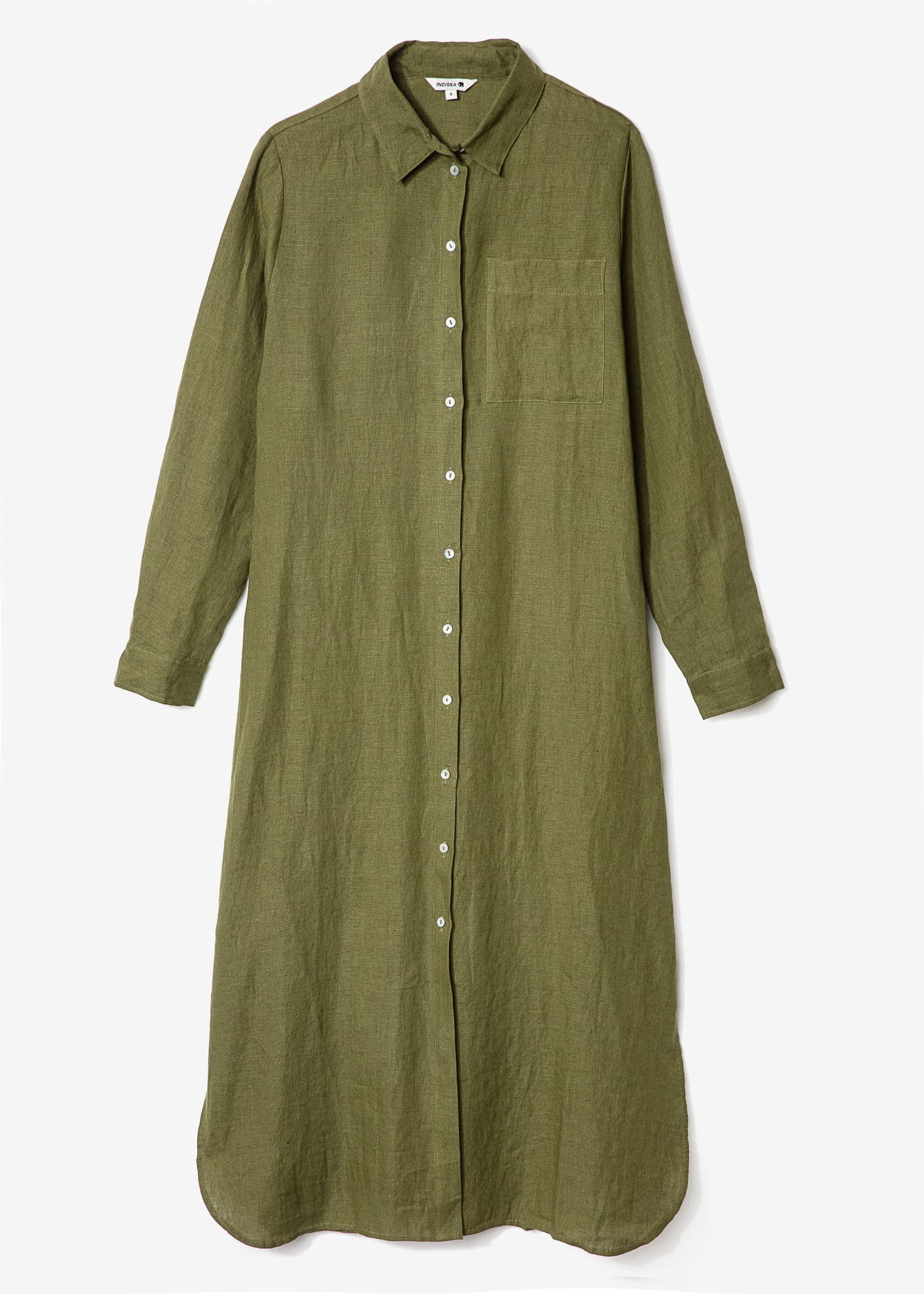 DIANA LONG SHIRT - KhakiGreen