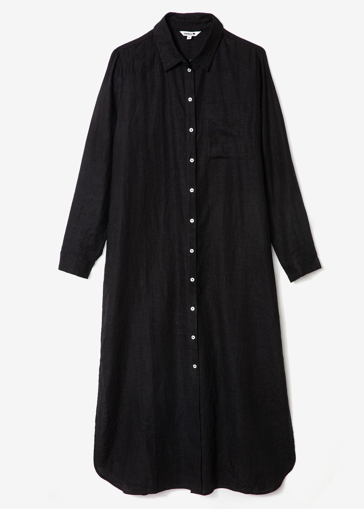 DIANA LONG SHIRT - Black