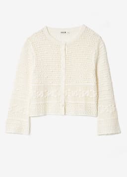 DENISE CARDIGAN - WHITE