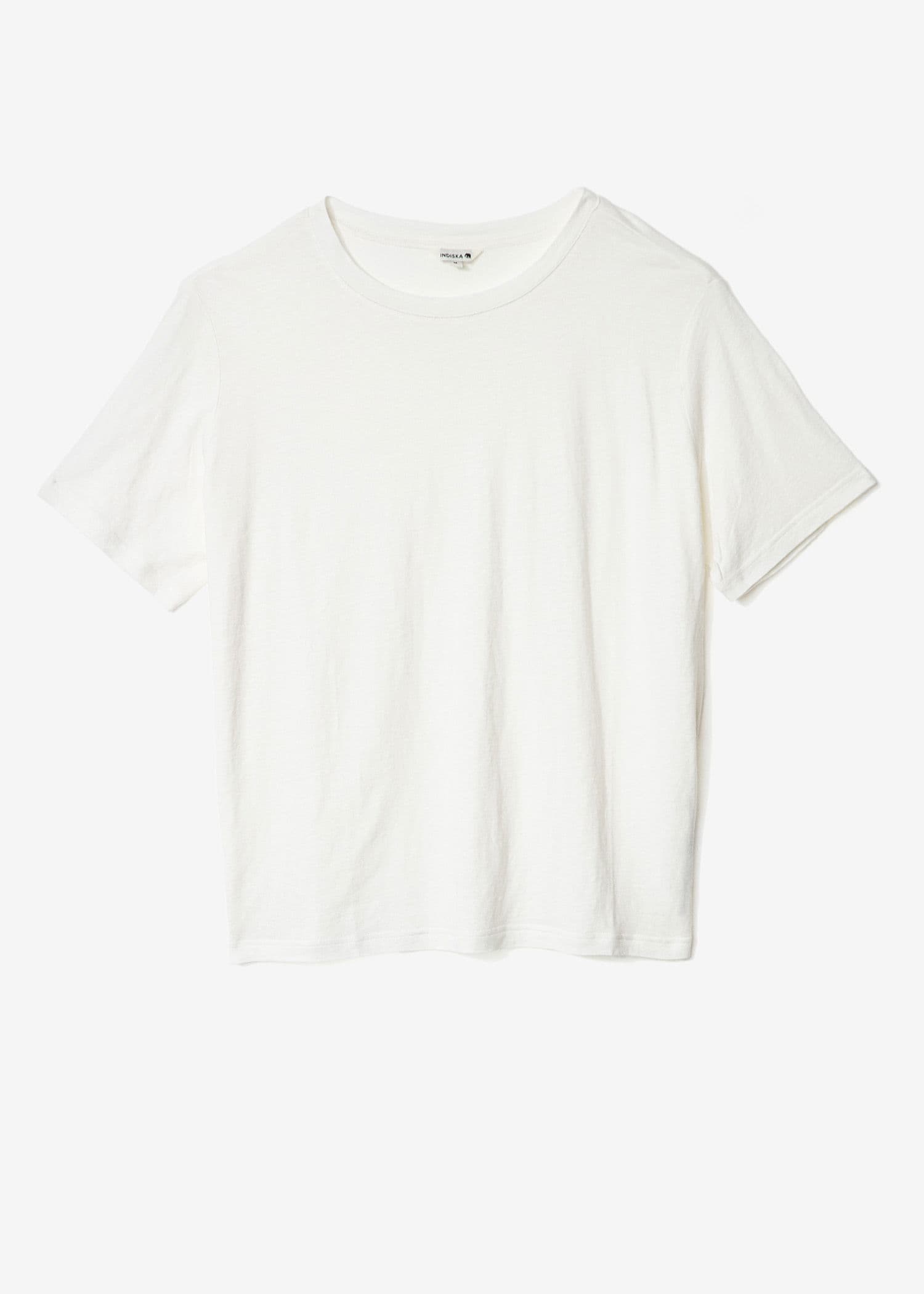 LISA LINEN TEE - WHITE
