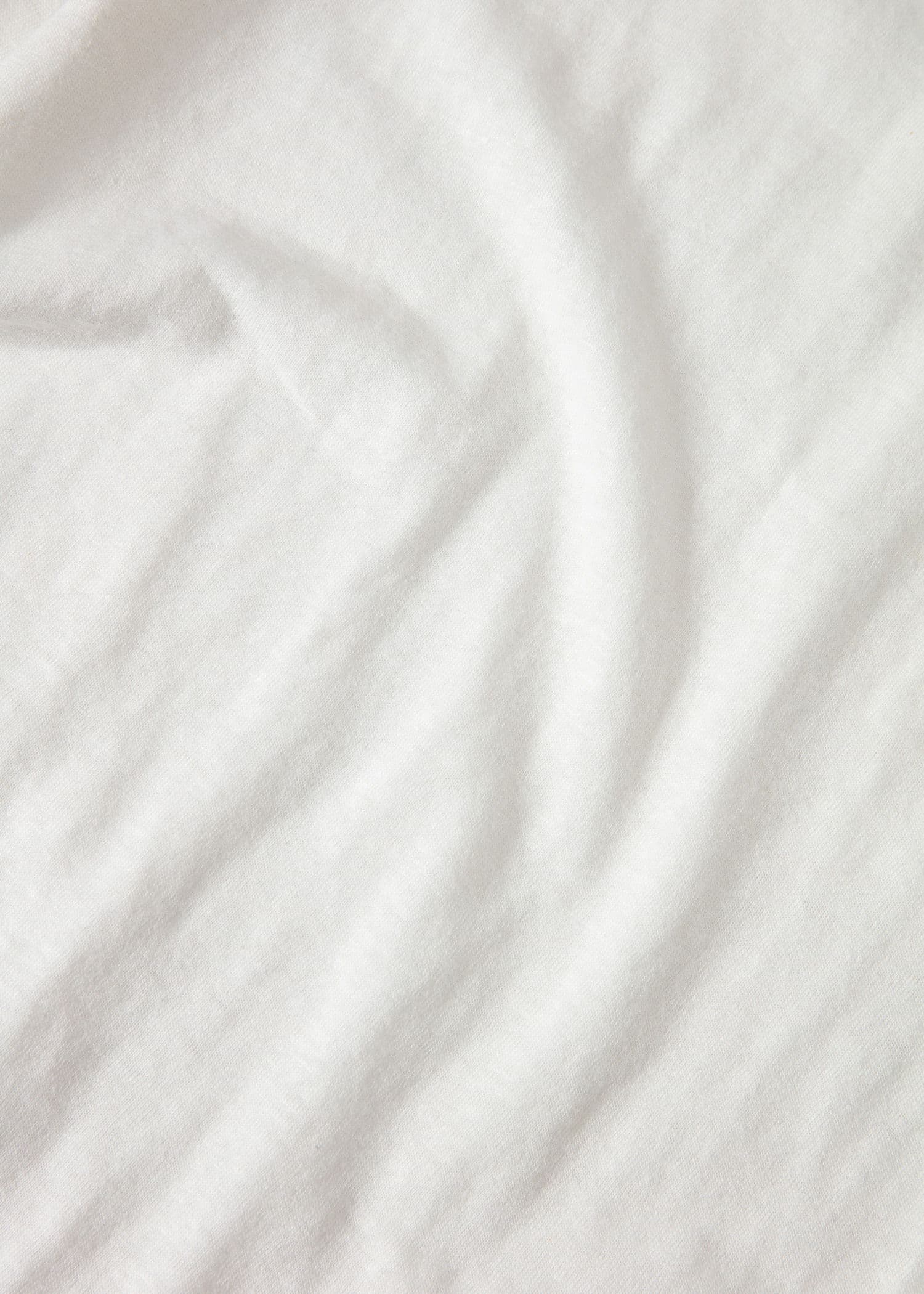 LISA LINEN TEE - WHITE