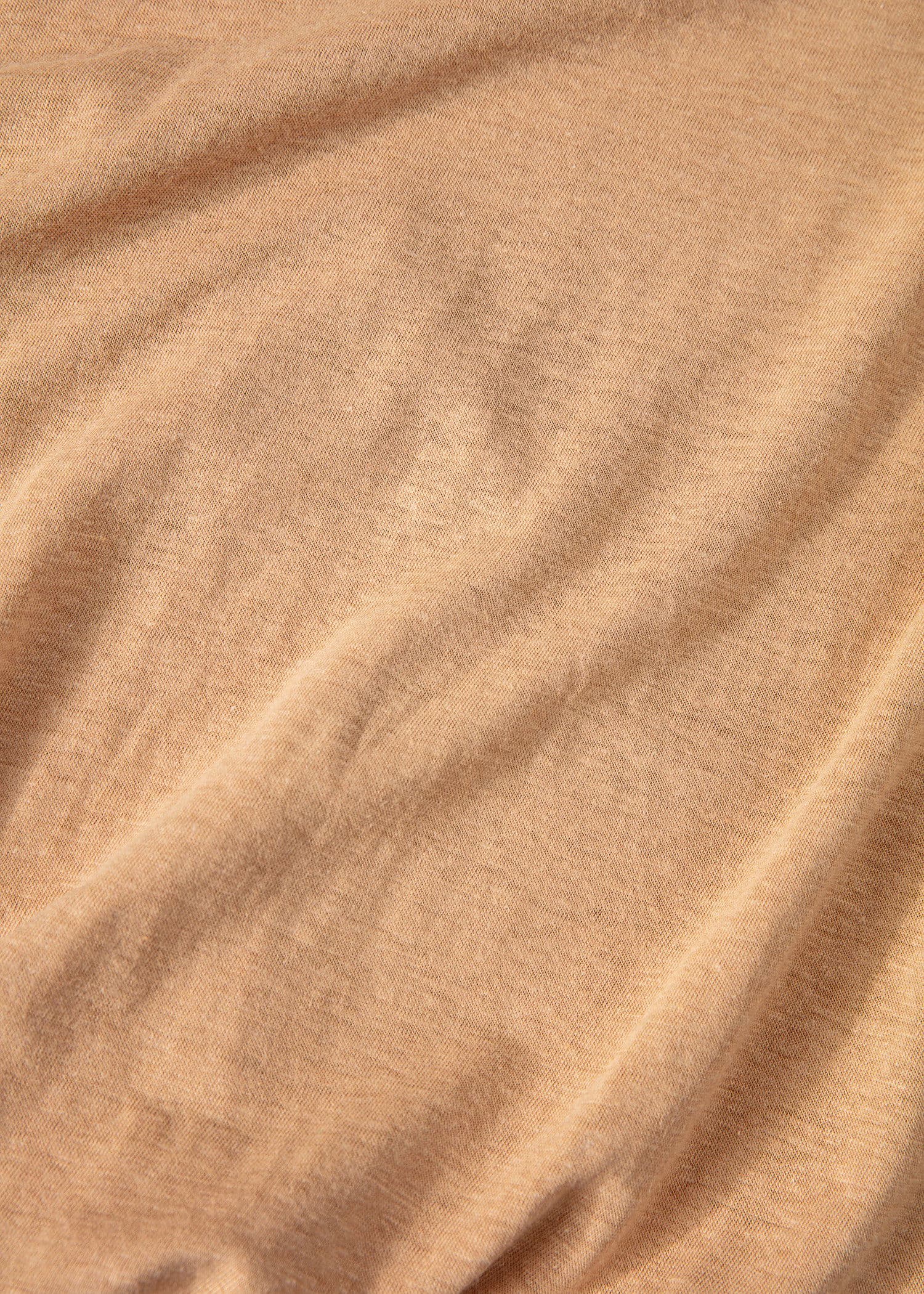 LISA LINEN TEE - BEIGE