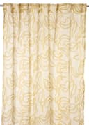 Lin printed Curtain - LEAVESGREEN