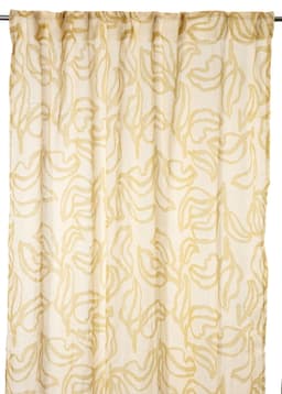 Lin Curtain 120x300  - LEAVESGREEN
