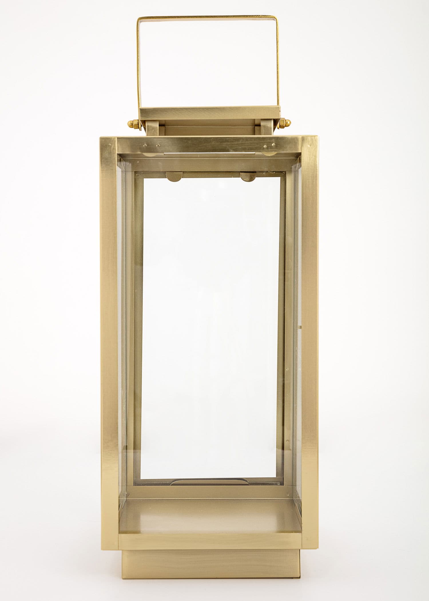 LIV LANTERN L - BRASS
