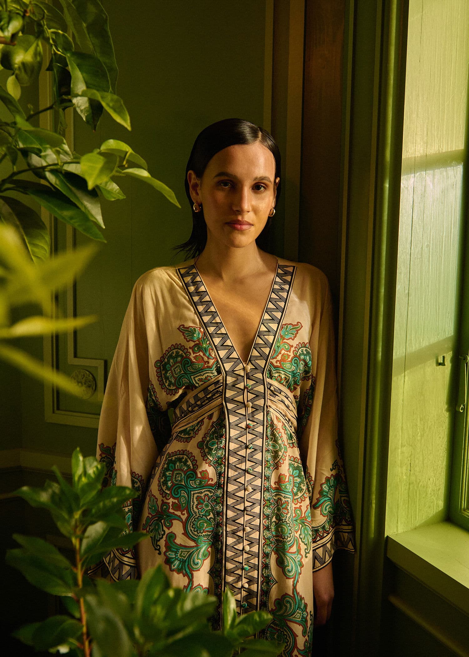 ADRIANA DRESS - GREEN