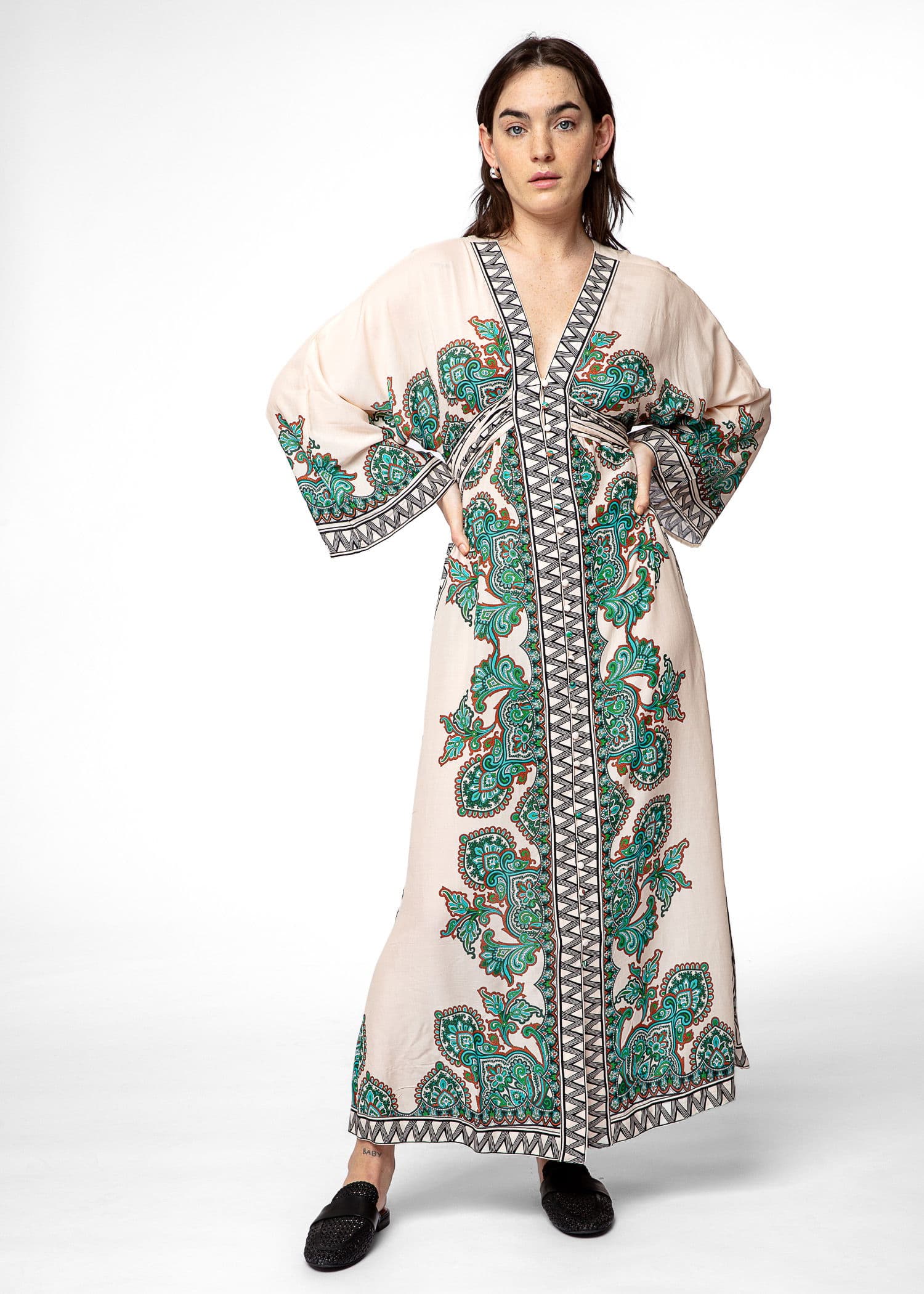 ADRIANA DRESS - GREEN
