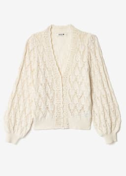 STELLA CARDIGAN - OFFWHITE