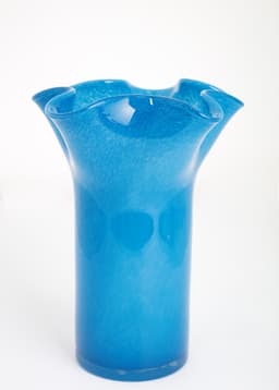 WAVES VASE - BLUE