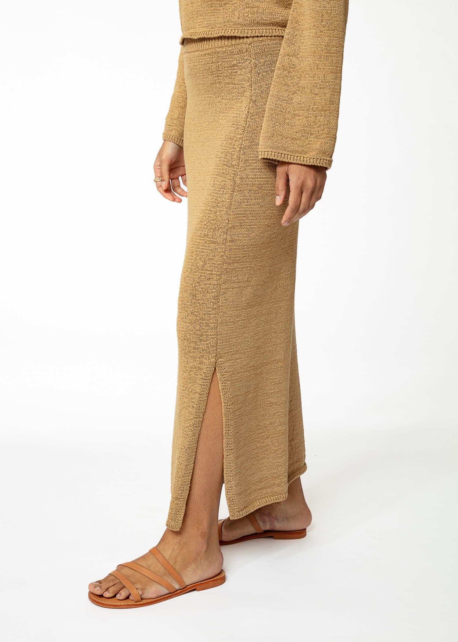 NICOLETTA SKIRT - BEIGE