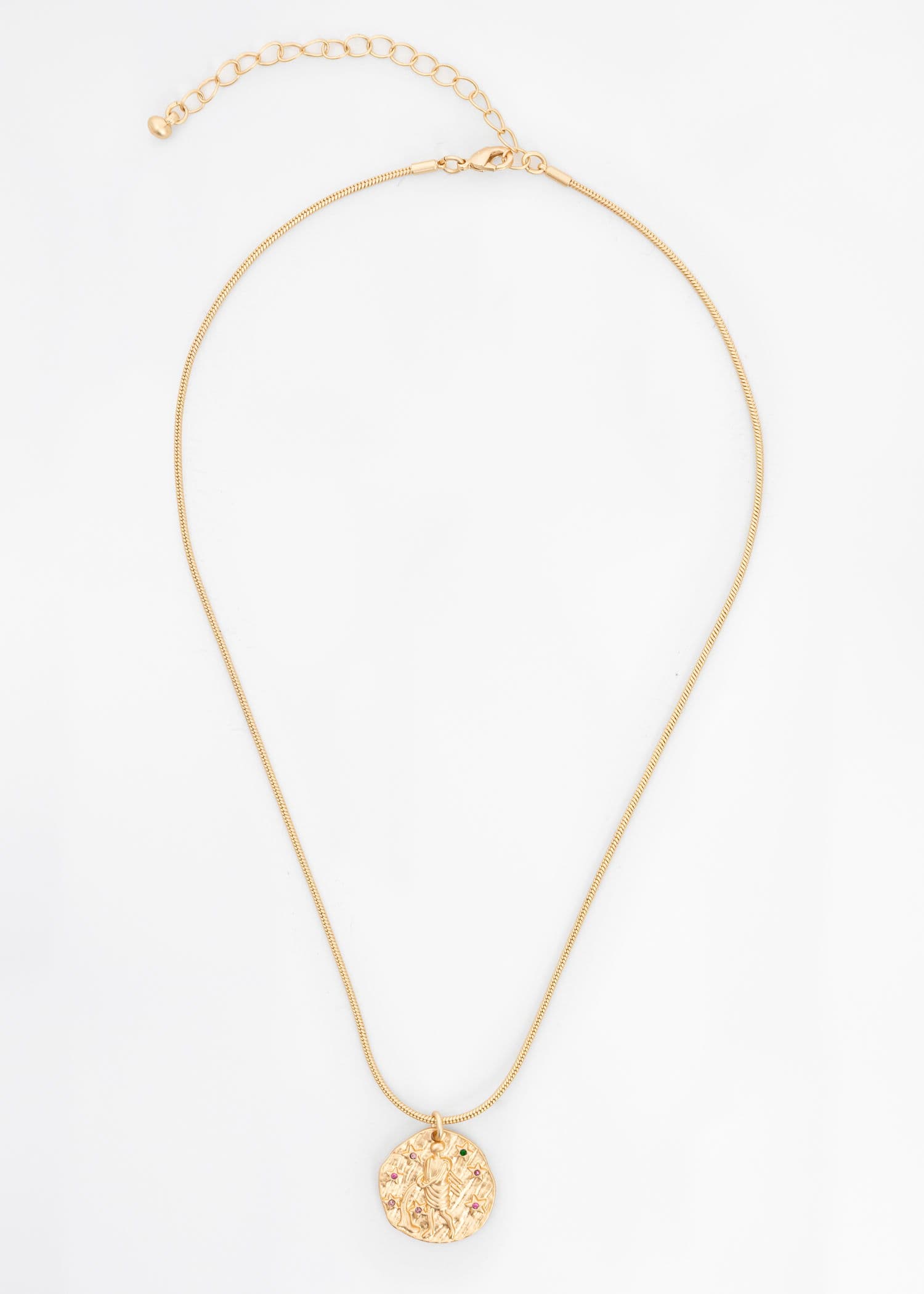 ZODIAC Zodiak-halsbånd Aquarius - Annen 2 - Indiska