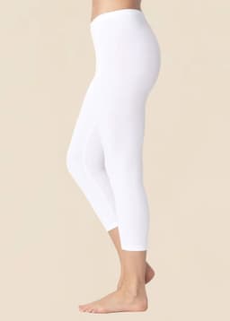 Short Leggings - WHITE