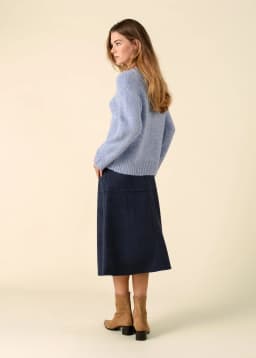 ALINA SKIRT - NAVY