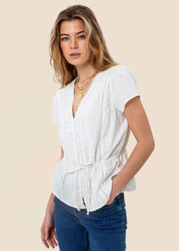 WINNIE BLOUSE 251 - WHITE