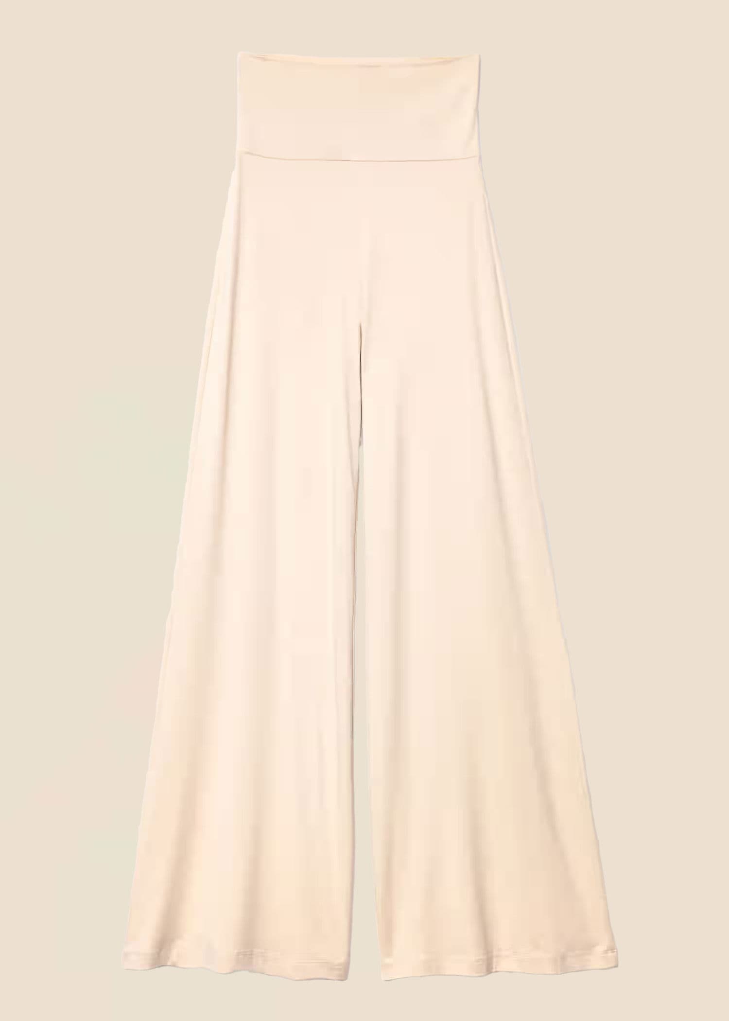 LILLEMOR Vida högmidjade byxor - Vit 1 - Indiska